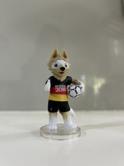 2018 Fifa World Cup Russia Zabivaka Mascot Mini Figures— Lot of 9 Rare Vintage