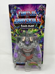Masters of the Universe Origins Turtles of Grayskull Ram Man Action Figure Toy,