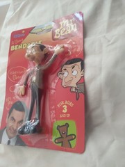 Mr Bean A Beany Bendable Vintage Figure 6″ 1990 NJ Croce Tiger Aspect New Sealed