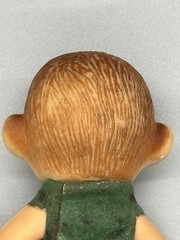 Vintage 3 Inch Kewpie Soldier / Army Camouflage Outfit Plastic Figure