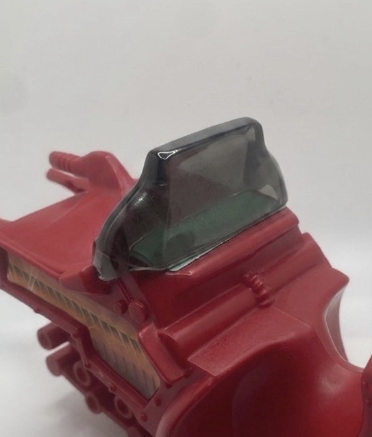Masters of the Universe MOTU Eternia Laser Blaster Cannon REPRO Windshield