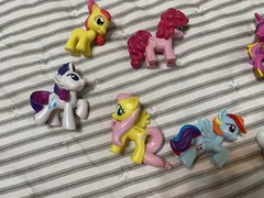 Hasbro My Little Pony Figurines 18 Total , Average 1.5”-2” In Size