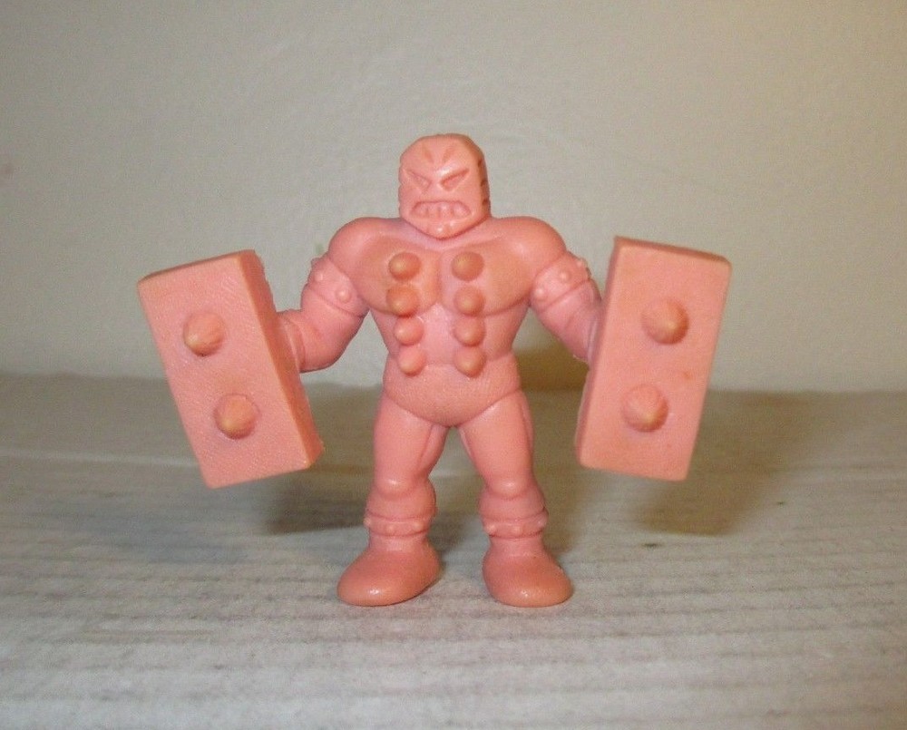 80’s M.U.S.C.L.E. Men Kinnikuman Flesh Color 2″ Junkman B Figure #127 Mattel
