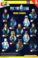 Doctor Who Character Building Series 3 Blind Bag YOU PICK The Figure!