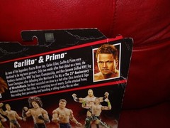 RARE WWE Family Fury Series 5 Carlito Primo Colon wrestling figures Puerto Rico