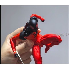 IN USA!! Mess Toys Symbiote Spider-Man Action Figure Black Spide Model Xmas Gift