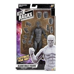 Highly Articulated 1:12 Scale Action Figure Blanks – Customizable with Stand, Sh