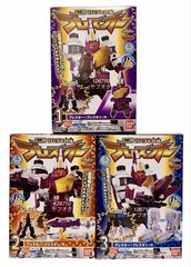 Bandai Mini Pla Zyuden Sentai Kyoryuger Kyoryujin Prezoo 7 Type set Gashapon