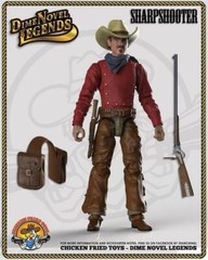Dime Novel Legends 1:18 scale (4″) old west action figure Sharpshooter