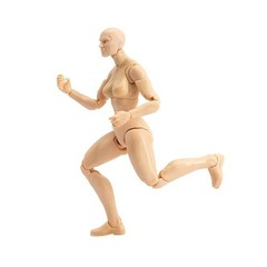Highly Articulated 1:12 Scale Action Figure Blanks – Customizable with Stand, Be