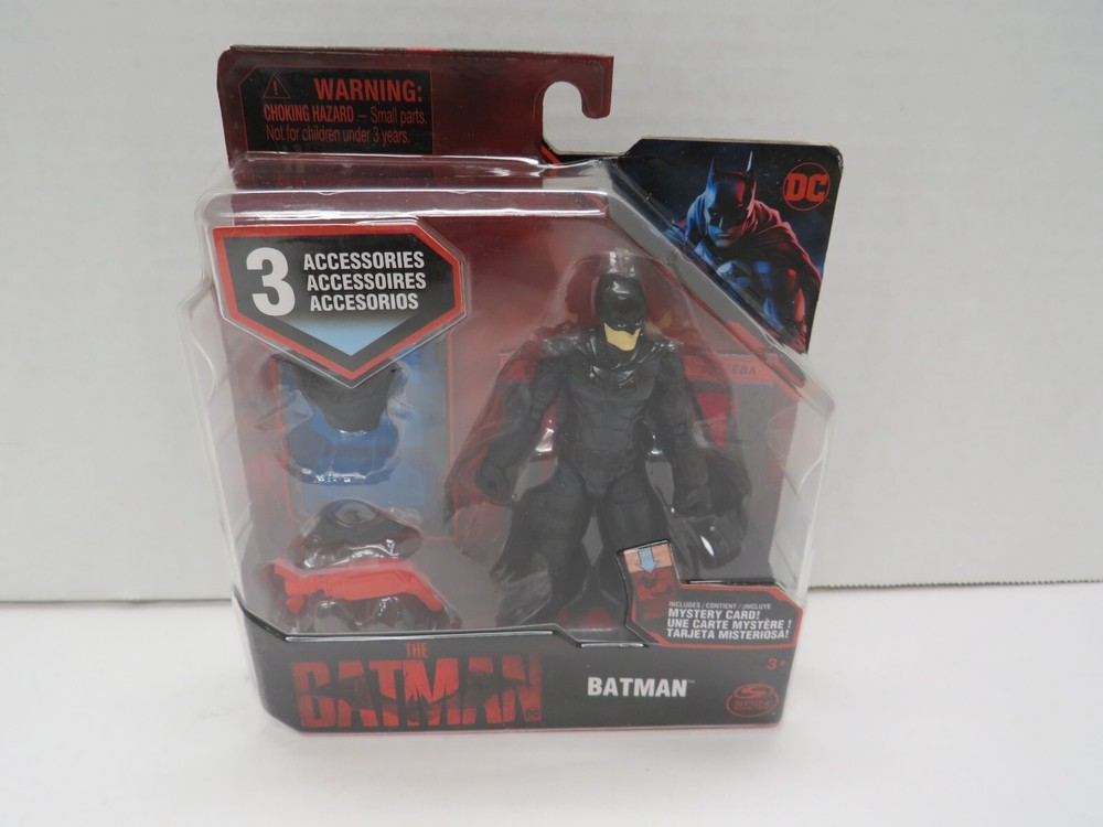 Batman The Batman 4″ Spin Master DC DIRECT Comics MOC NEW