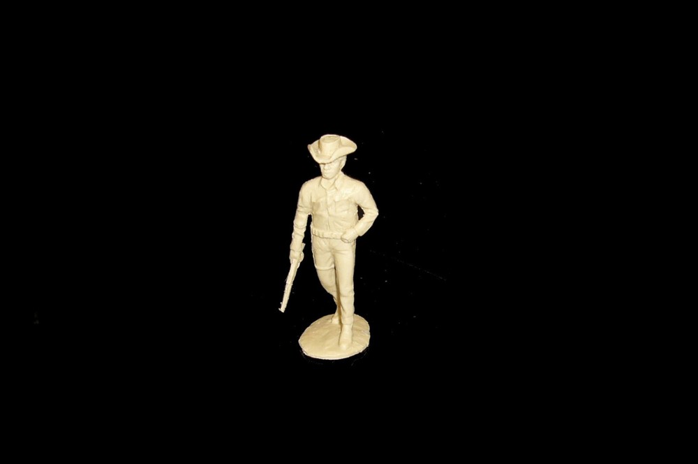 WANTED DEAD or ALIVE 54mm resin TV Western toy soldiers Marx playset