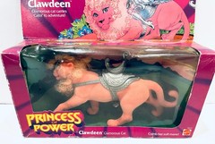 RARE Vintage 80s She-Ra Princess of Power Clawdeen Cat Horse Figure Doll in Box