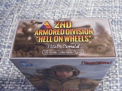 DID 2ND ARMORED DIVISION “HELL ON WHEELS” SSGT DONALD NEW 1/6 SCALE A80113S