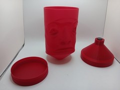 Retro Master Control MCP statue / lamp 3D Printed for Tron vintage style display