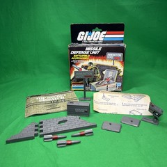 100% Complete 1984 Missile Defense Unit in Box Vintage G.I. GI Joe w/ Blueprints