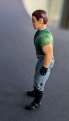 DINO RIDERS ATLAS Action Figure RARE SERIES 3 Pachyrhinosaurus Driver Tyco 1990