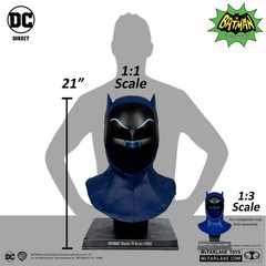 DC Direct Batman Classic TV Series (1966) Cowl Replica 1:1 Scale