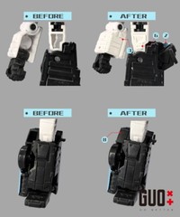 Go Better Studio GB-1132 upgrade kit for Legacy Armada universe Wheel-jack