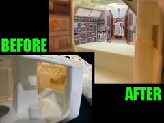 Cabin Extension – Command/Engine Module Bulkheads | 1976 Mattel Space 1999 Eagle