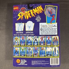 WEB PARACHUTE ACTION FIGURE SPIDER-MAN NEW TOY BIZ VINTAGE ANIMATED SERIES 1994