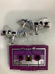 Transform G1 Reissue cassettes Buzzsaw Laserbeak Frenzy Rumble Ravage Ratbat