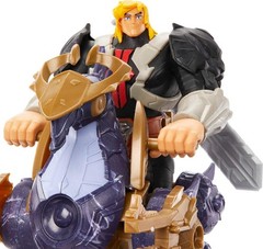 The Masters of the Universe He-Man & Stridor Steed, Savage Eternia Collectible S