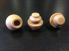 3 x 1/6 Neck Peg Joint Adapter Inner Connector Hottoys Body Custom Head USA