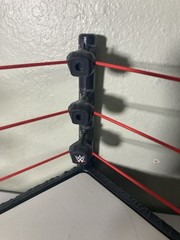 Mattel WWE RAW Smackdown Wrestling Ring Arena Spring Loaded 2010 Toy Playset