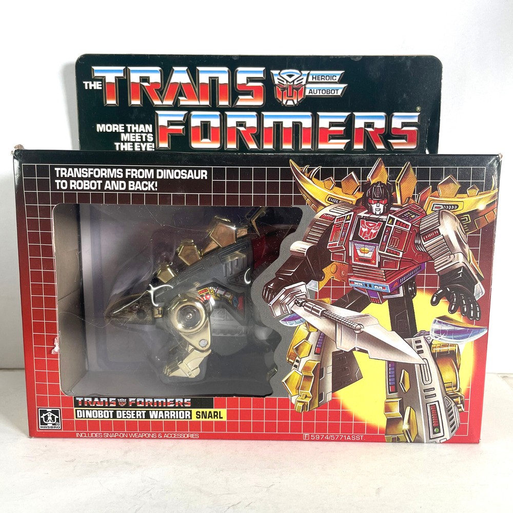 Transformers G1 Dinobot Desert Warrior Snarl Reissue Action Figure Gift Toys