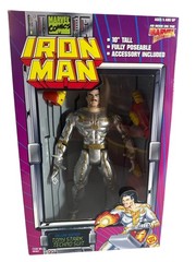 Toy Biz Iron Man Tony Stark Techno Suit 10″ Figure (1995) – New in Package