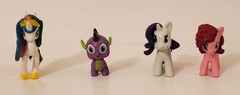 My Little Pony MLP Magic Mini Figures 2″ 12- PVC Ponies W/ Special Spike Fig