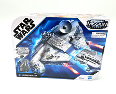 Hasbro Star Wars Mission Fleet MILLENNIUM FALCON W/ Han Solo
