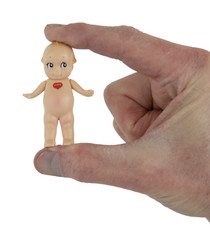 Worlds Smallest Original KEWPIE DOLL Rose O’Neill Miniature