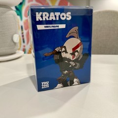 YouTooz God of War Ragnorak Kratos Vinyl Figure w/ Protector Case Playstation
