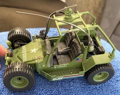 VINTAGE 1985 GI JOE AWE STRIKER VEHICLE Incomplete.