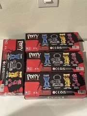 POPPY PLAYTIME ~ Collectable Figure 4-Pack Huggy Wuggy, Boogie Bot ~ NEW