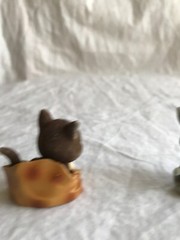 Dog Cat Puppy Kitty in My Pocket Animals Mini Figure Lot of 10 Some Flocked