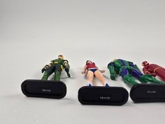 DC Comics Justice League Deluxe Mini Figz Series 1 Complete Set of 9 Figures