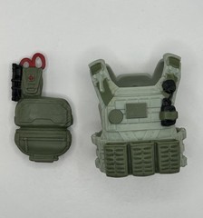 Valaverse Action Force Tactical Vest With Removable Plate (J) Fodder 1/12 Scale
