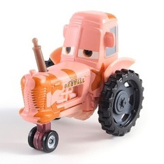 Disney Pixar Cars Firetruck Cow Tractor 1:55 Diecast Frank Model Car Toys Gift
