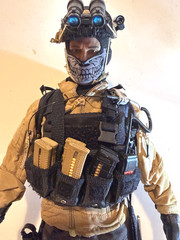 1/6 Scale Easy & Simple Kitbash Operator PMC/ SpecOps/ CIA Military Figure