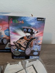 Sillbird Solar Robot Creation Kit 12-in-1 STEM Building Science Toy Open Box