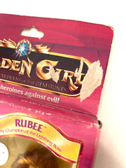 Vintage Golden Girl and the Guardians of the Gemstones Rubee Action Figure 1984