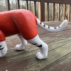 Ankyo Kidcore Whimsical Multicolor Circus Animal Tiger Figure Toy, Cake Topper