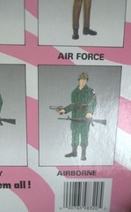 Free ship! U.S. Serviceman Vietnam Memorial Collection-Army, Navy, Airborne 1996