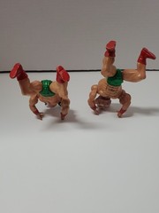 Vintage 80s Unbranded MOTU KO Bootleg Figures Lot Daton Hulka Galaxy Heroes