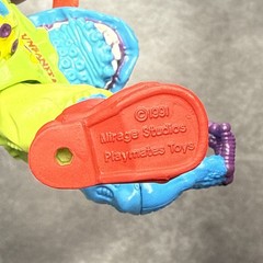Wyrm Teenage Mutant Ninja Turtles TMNT 1991 Playmates VTG Action Figure & Belt
