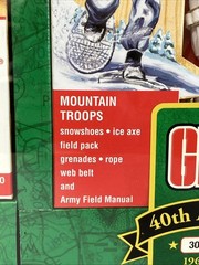 G. I. Joe 40th Anniversary Action Soldier Mountain Troop NIB