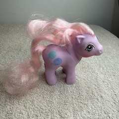 Vintage Hasbro My Little Pony G1 Baby Fleecy 1984 China – See Description